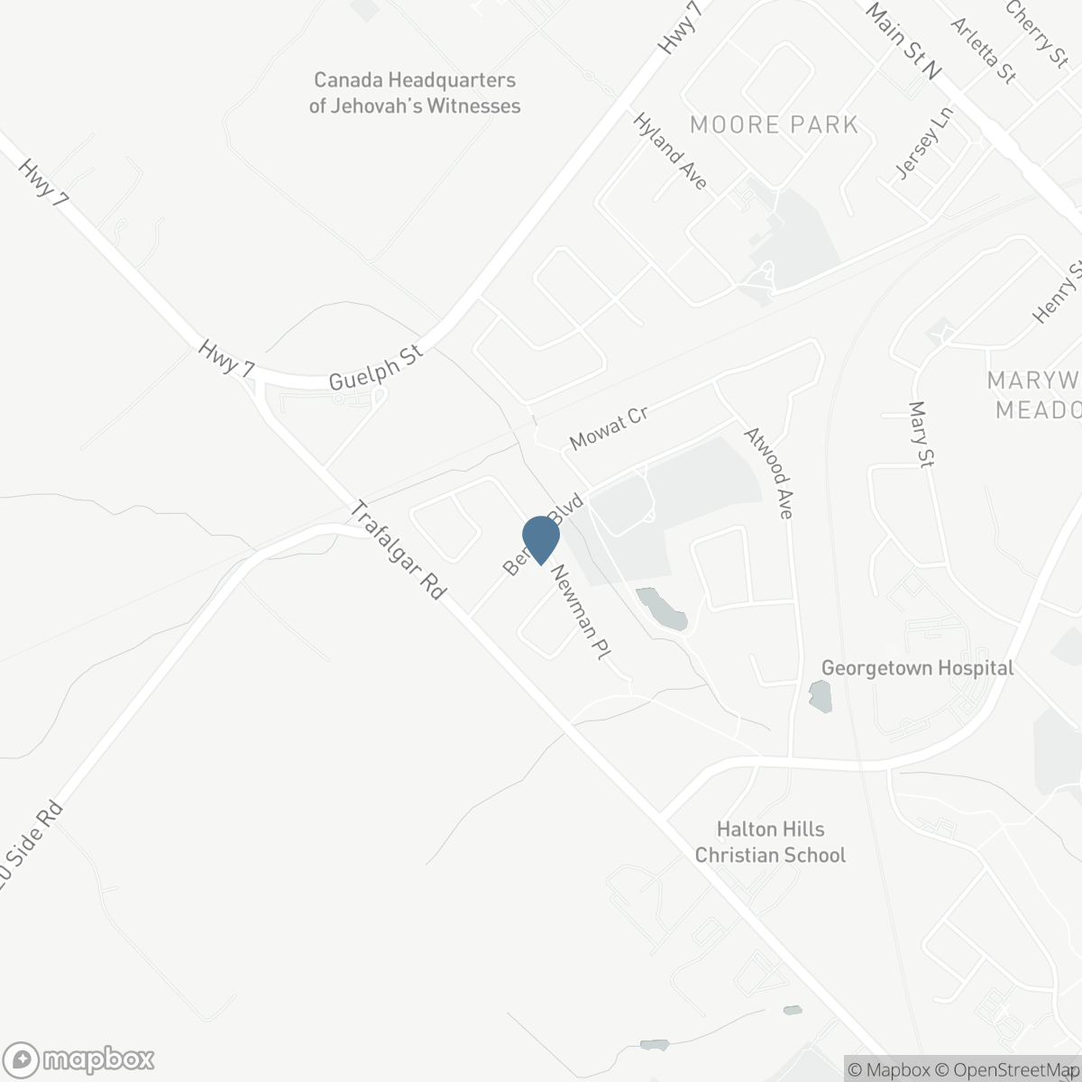 LOT 2 NEWMAN PLACE, Halton Hills, Ontario L7G 4S4